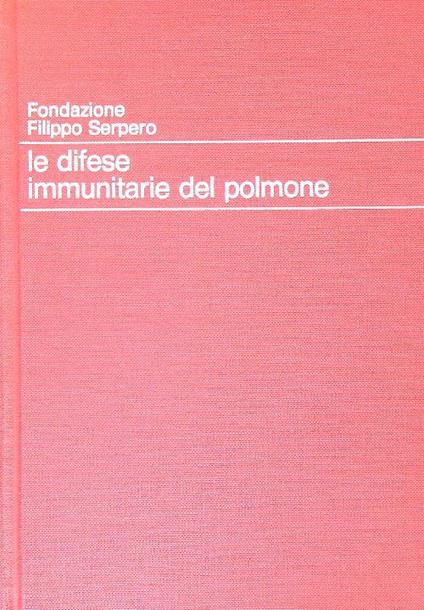 Le difese immunitarie del palmone - Dario Olivieri - copertina