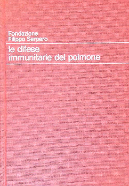 Le difese immunitarie del palmone - Dario Olivieri - copertina
