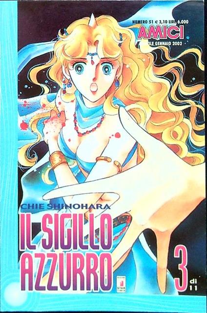 Il sigillo azzurro 3 - Chie Shinohara - copertina