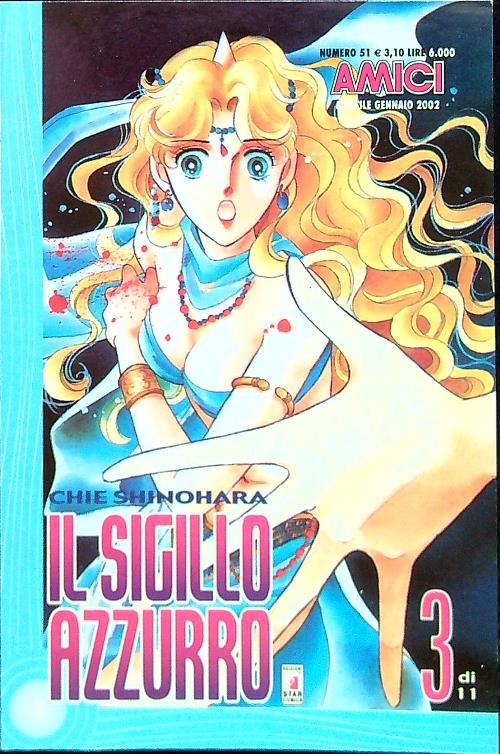 Il sigillo azzurro 3 - Chie Shinohara - copertina