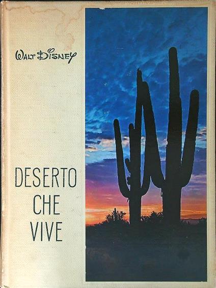 Deserto che vive - copertina