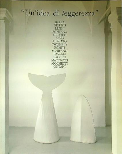 un' idea di leggerezza - copertina