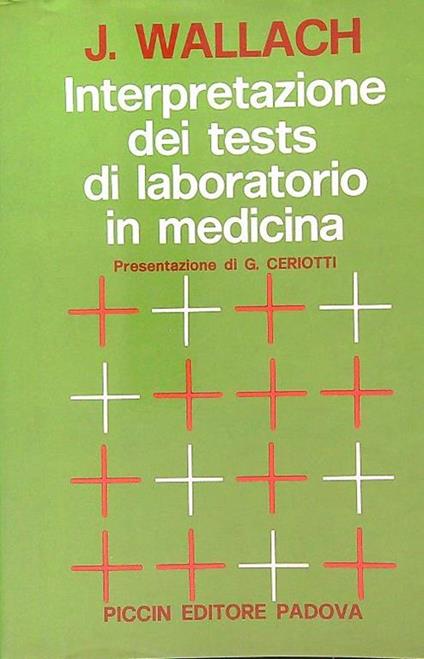 Interpretazione dei tests di laboratorio in medicina - copertina