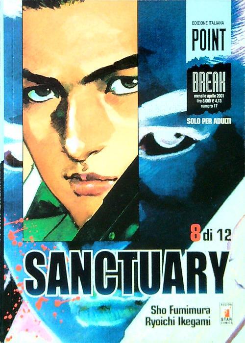 Sanctuary 8 - Sho Fumimura - copertina