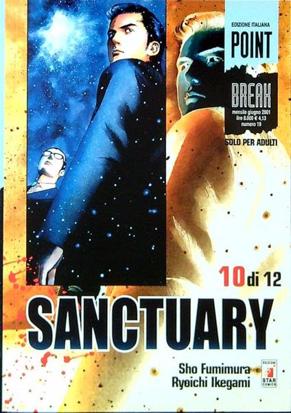Sanctuary 10 - Sho Fumimura - copertina