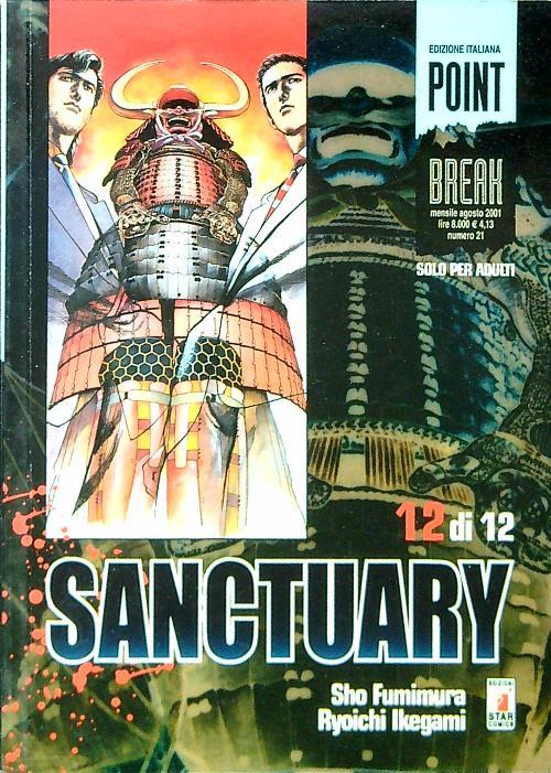 Sanctuary 12 - Sho Fumimura - copertina