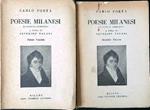 Poesie milanesi 2 volumi