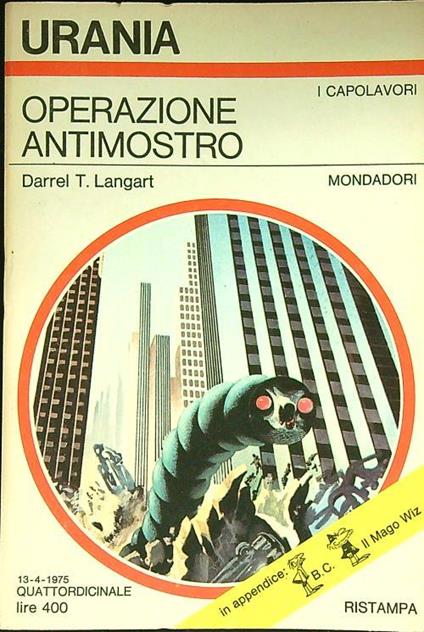 Operazione antimostro - copertina