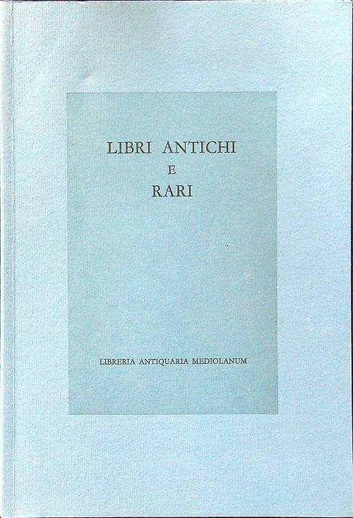 Libri antichi e rari catalogo 30