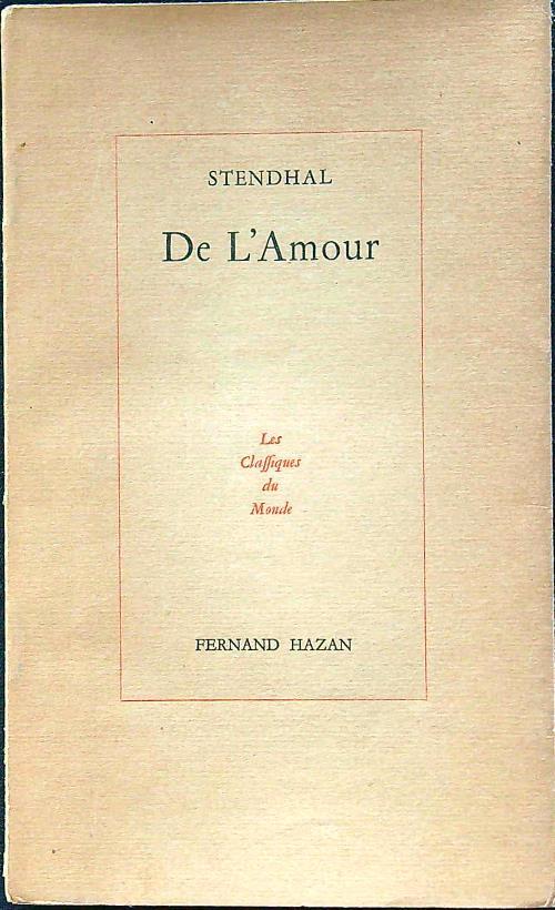 De l'Amour