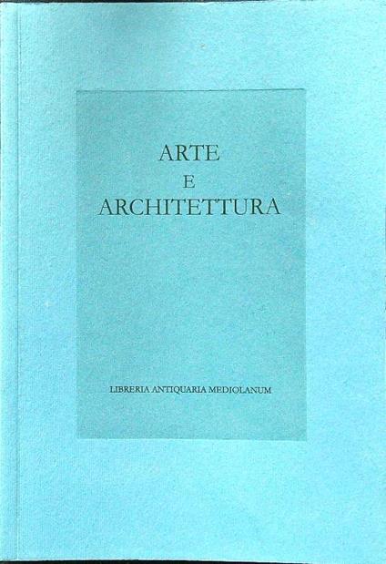 Arte e architettura catalogo 42 - copertina