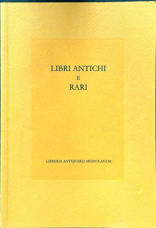 Libri antichi e rari catalogo 43