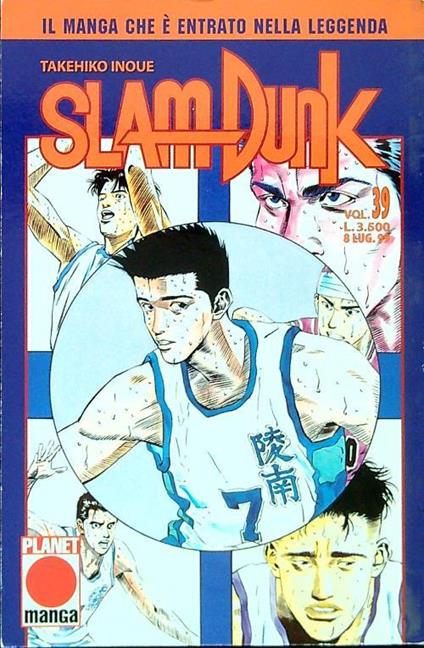 Slam Dunk 39 - Takehiko Inoue - copertina