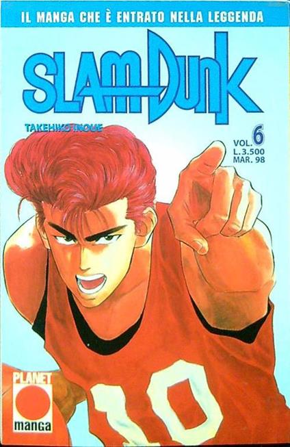 Slam Dunk 6 - Takehiko Inoue - copertina