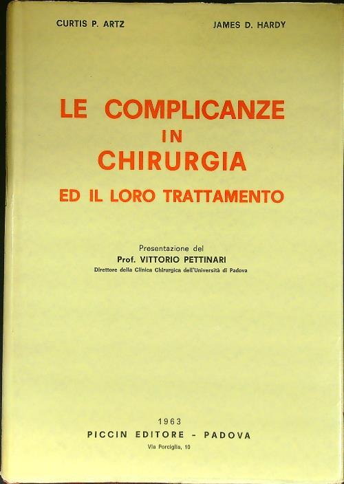 Le complicanze in chirurgia