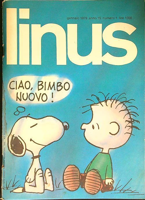 Linus n. 1/gennaio 1979 - copertina