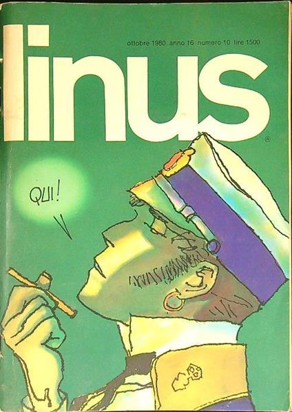 Linus n. 10/ottobre 1980 - copertina
