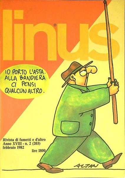 Linus n. 2/febbraio 1982 - copertina
