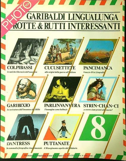 Phototeca n. 8/settembre 1982 - copertina