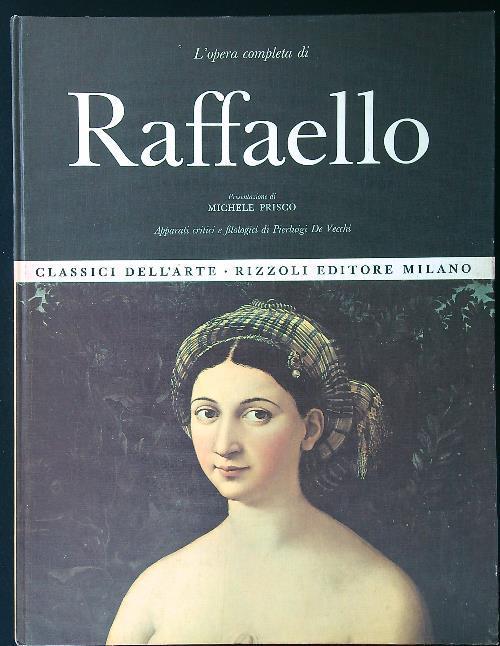 L' opera completa di Raffaello - Risco - copertina