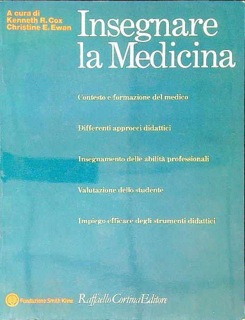 Insegnare la medicina - copertina