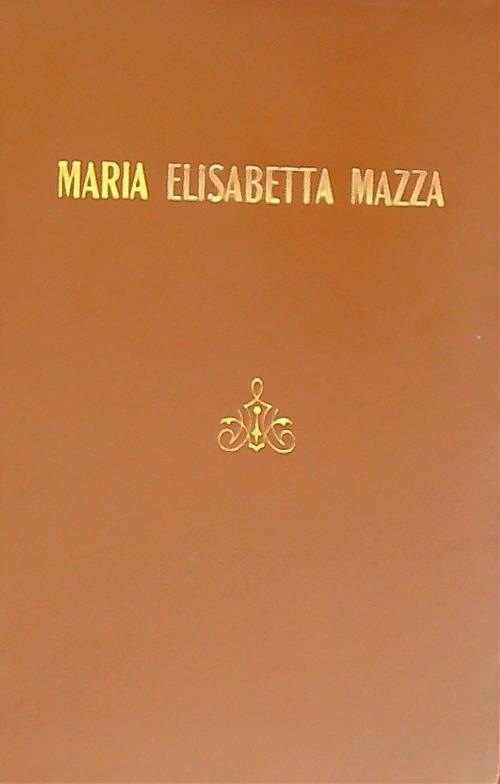 La maestra Maria Elisabetta Mazza