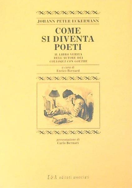 Come si diventa poeti - Johann P. Eckermann - copertina