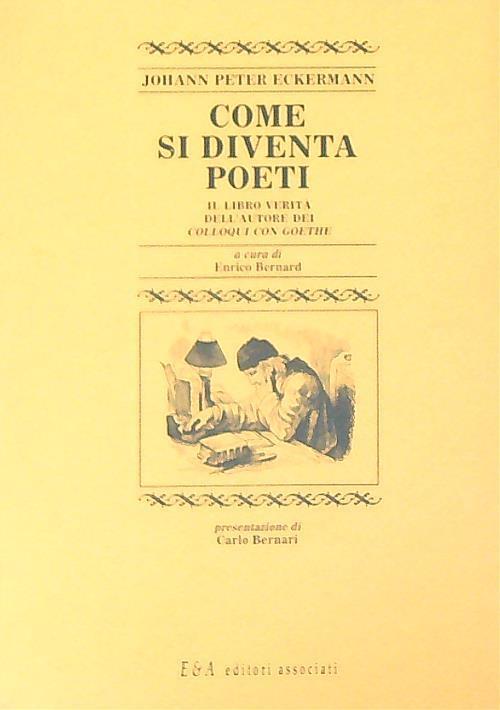 Come si diventa poeti - Johann P. Eckermann - copertina