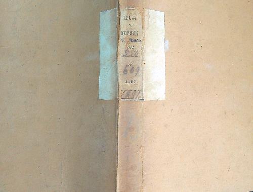 Leggi e decreti dal 550 al 609. Anno 1891 - copertina