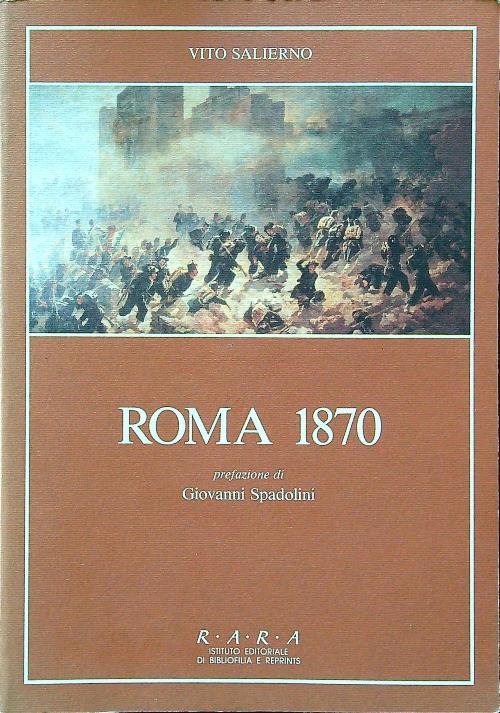Roma 1870 - Vito Salierno - copertina
