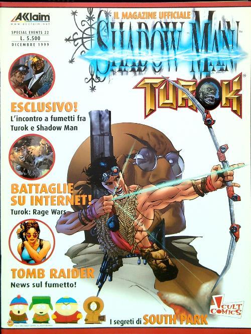 Special events 22/Dicembre 1999 - Shadow Man.Turok - copertina