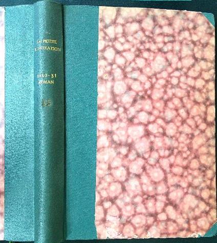 La petite illustration 35. Roman. Vari numeri 1930-31 - copertina