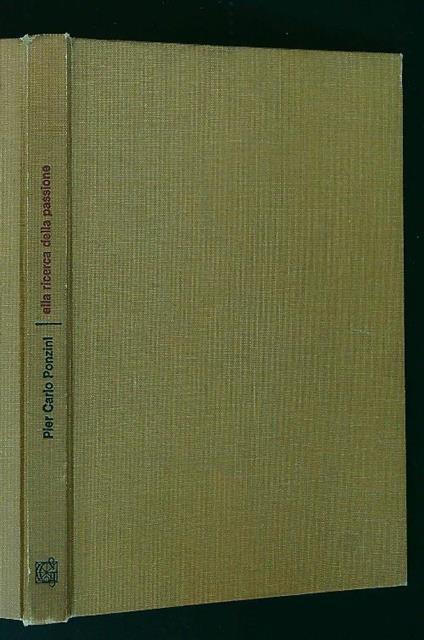 Alla ricerca della passione - copertina