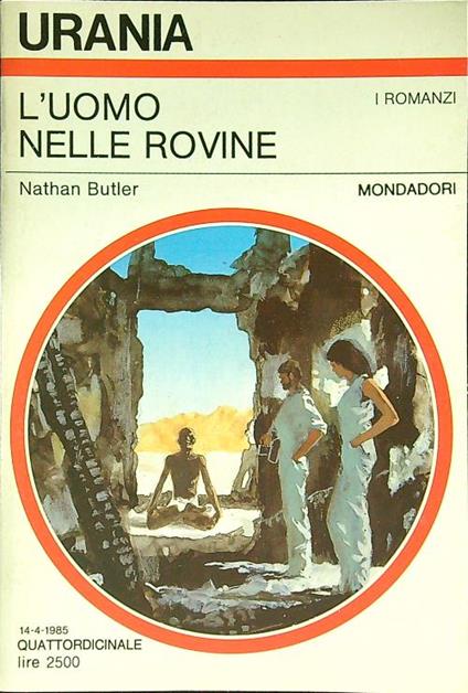 L' uomo nelle rovine - copertina