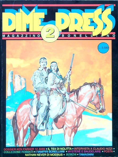Dime Press 2 Dossier Ken Parker - copertina
