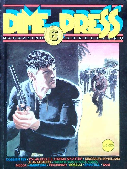 Dime Press 6 Dossier Tex - copertina