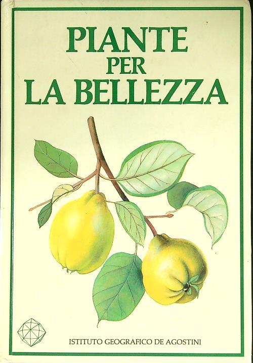 Le piante per la bellezza - copertina
