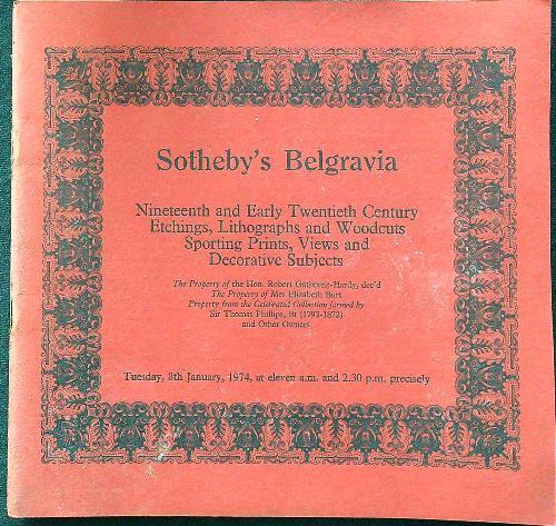 Nineteenth and early twentieth century etchings, lithographs and woodcuts