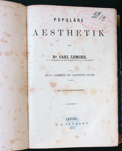 Populare aesthetik - copertina