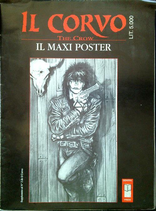 Il Corvo - The Crow. Il maxi poster - copertina