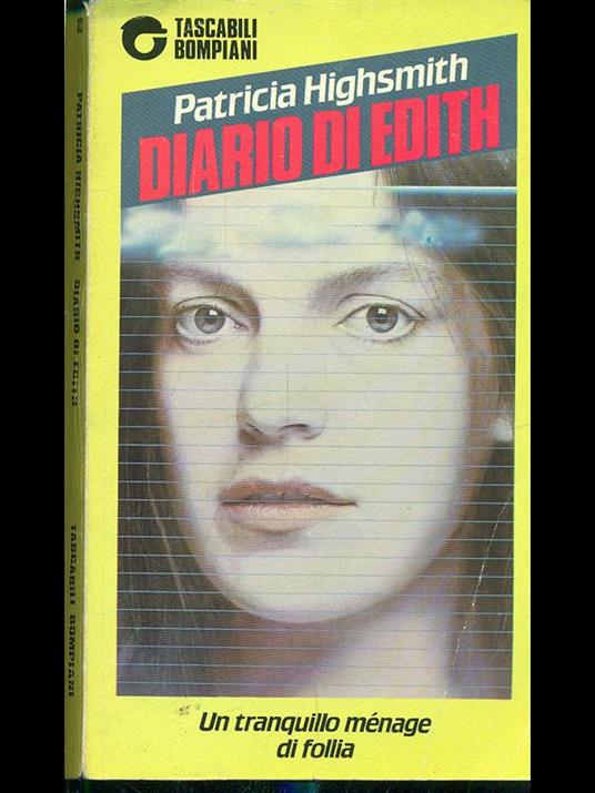Diario di Edith - Patricia Highsmith - copertina