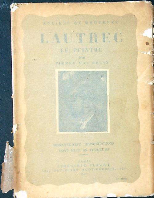 Lautrec - Pierre Mac Orlan - copertina