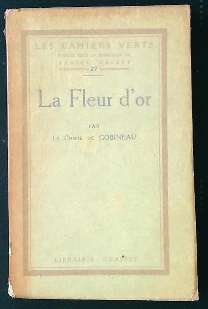 La Fleur d'or - copertina
