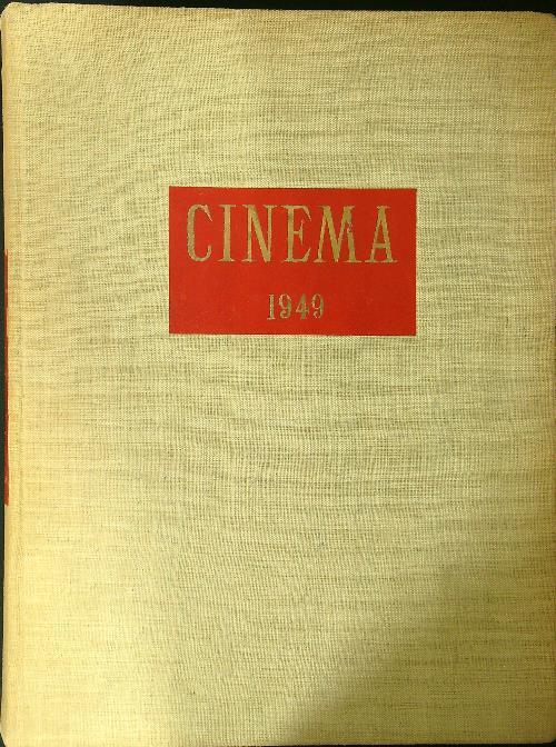 Cinema 1949  - luglio-dicembre - copertina