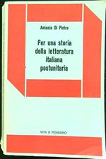 Per una storia della letteratura italiana postunitaria