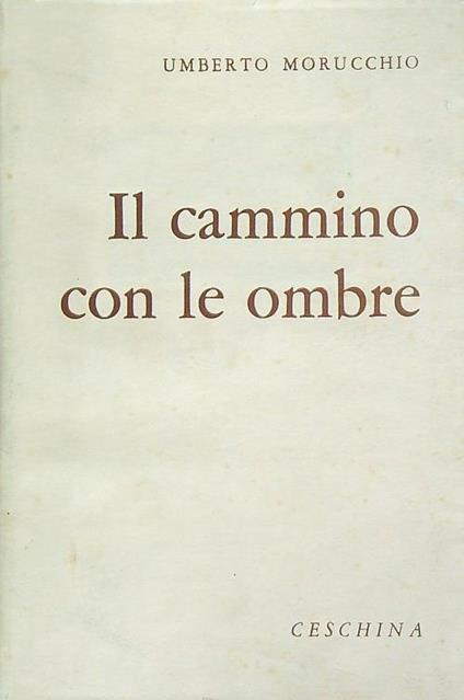 Il cammino con le ombre - copertina