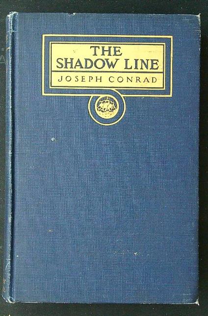 The Shadow Line. A Confession - Joseph Conrad - copertina