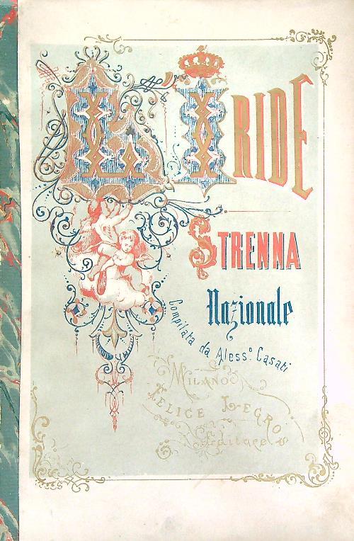 Iride. Strenna nazionale compilata da Aless. Casati - Alessandro Casati - copertina