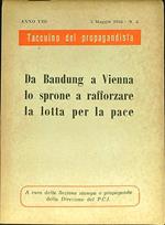 Da Badung a Vienna lo sprone a rafforzare la lotta per la pace