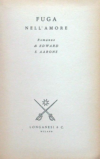Fuga nell'amore - copertina